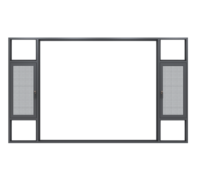 爱琴海二代系列外开窗带金钢纱网